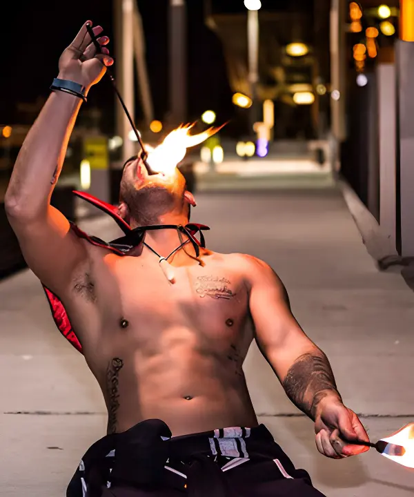 joey f perth fire breathing